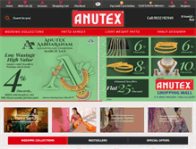 Tablet Screenshot of anutex.com